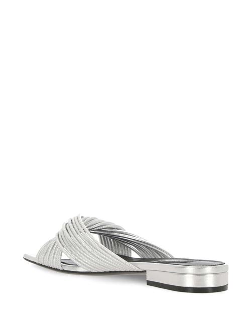 Woman Silver sandals Sergio Rossi | B08410MNAZ038102